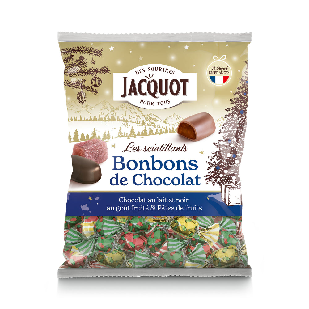 Jacquot Boules Praliné De Noël Au Chocolat Au Lait 1Kg