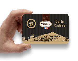 Carte cadeau pour offrir Cémoi