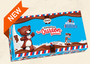 Etui cadeau -  Ourson Guimauve chocolat au lait (135g)