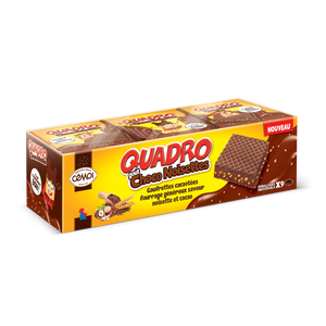 Quadro TOUT CHOCO - 9 gaufrettes - lot de 3 - 561g