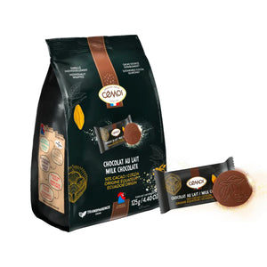 Sachet palets Single Origin chocolat au lait 50% Equateur (125g)