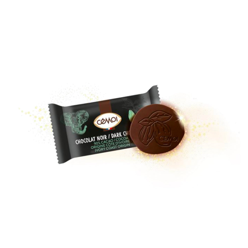 Sachet palets Single Origin chocolat noir 90% Côte d'Ivoire (125g)