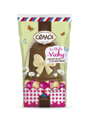 La Cloche Vichy Chocolat au Lait Pâques Cémoi