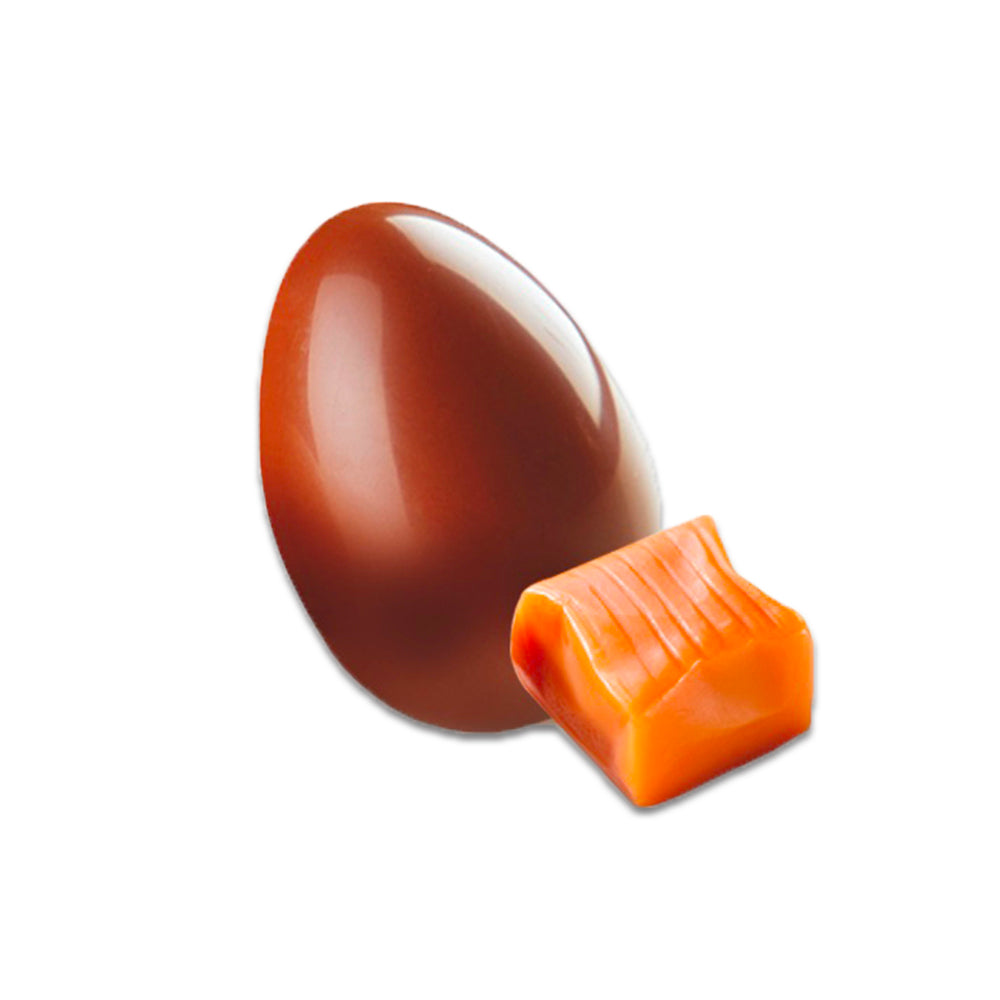 Oeufs Dégustation Chocolat au Lait Praliné Eclats de Caramel Pâques Cémoi