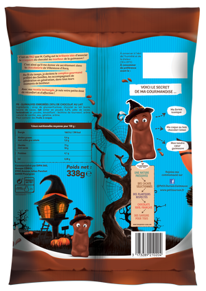 Cémoi - Sachet L'Authentique Petit Ourson Guimauve spécial Halloween 338 g