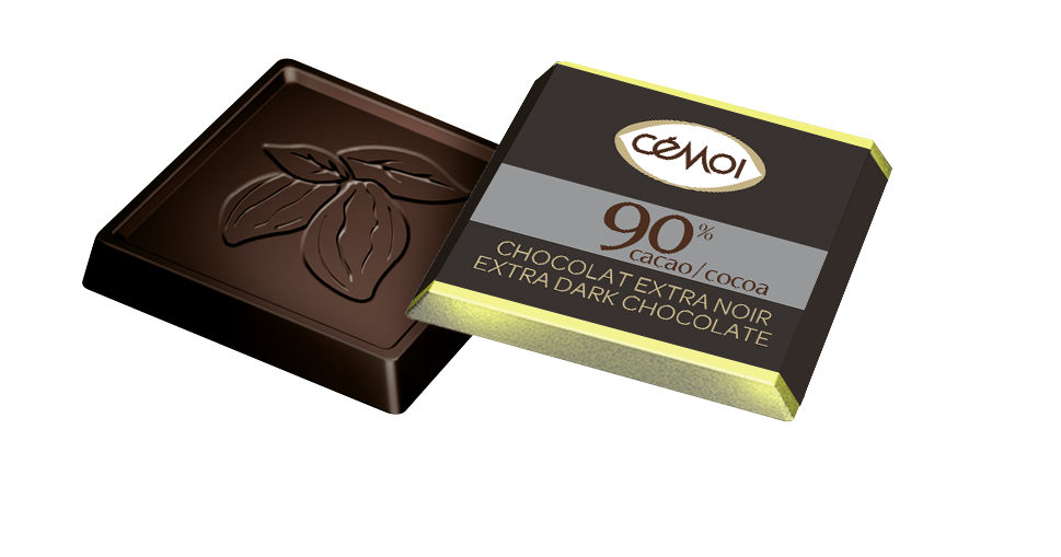 Sachet Minis Tablettes Chocolat Noir 90% - 125g